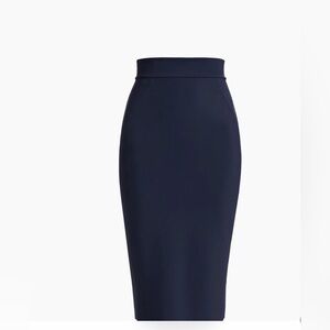 💙New Thierry Mugler Navy Blue Pencil Skirt